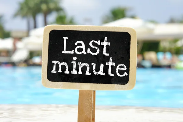 Last minute deals